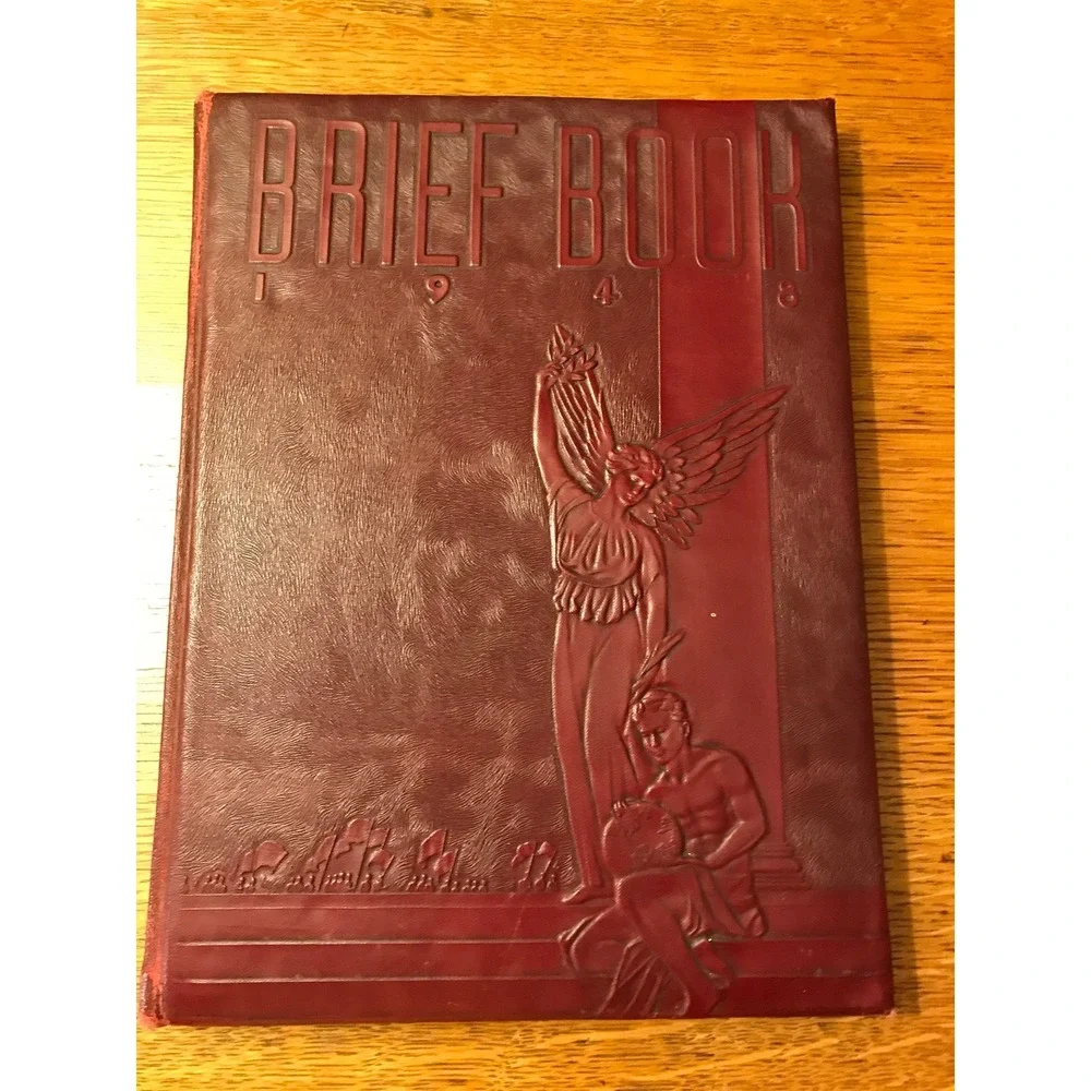 Brief Book 1948 Atlanta Law School Fifty-Eighth Session Yearbook Embossed Vinyl